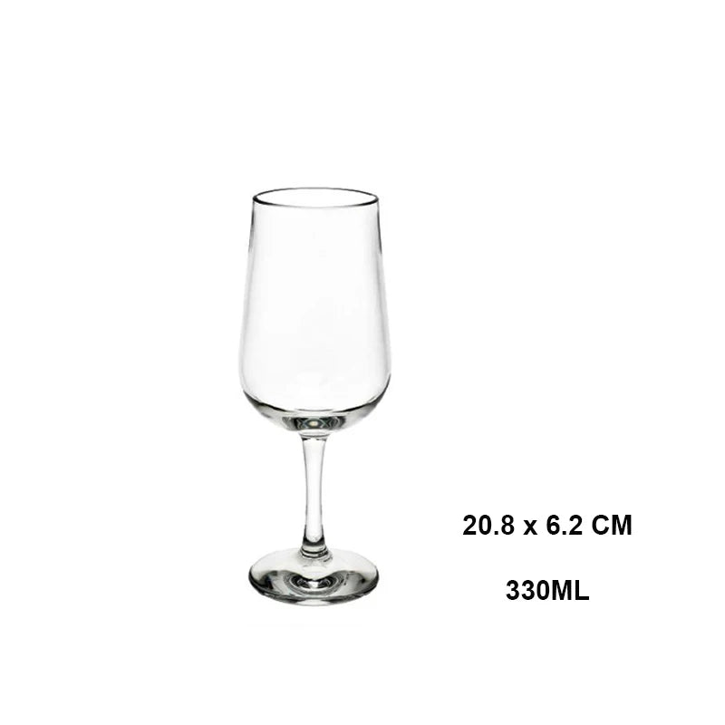 Verres à vin incassables sans pied élégants réutilisables - vue 6 sur 7