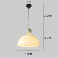 Medieval Retro Pendant Light Ceiling Hanging Lamp Glass Suspension for Living Dining Room Kitchen