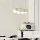 Kronleuchter aus Glas mit kreativen Punkten und LED-Resinbeleuchtung