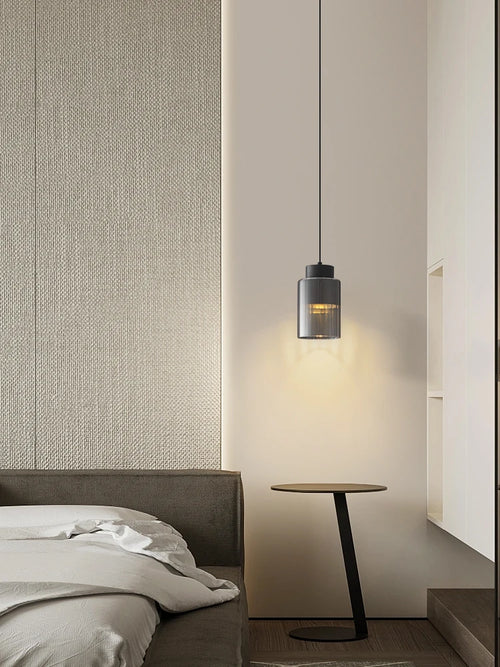 Moderne Pendelleuchte aus Kupfer für elegante Inneneinrichtung - vue 3 sur 8