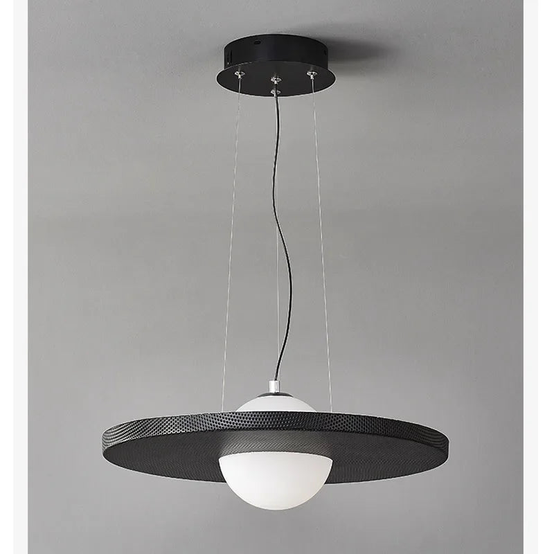 Modern minimalist restaurant chandelier designer, personalized coffee shop bar counter decoration lighting, bedroom bedside lamp - vue 5 sur 9