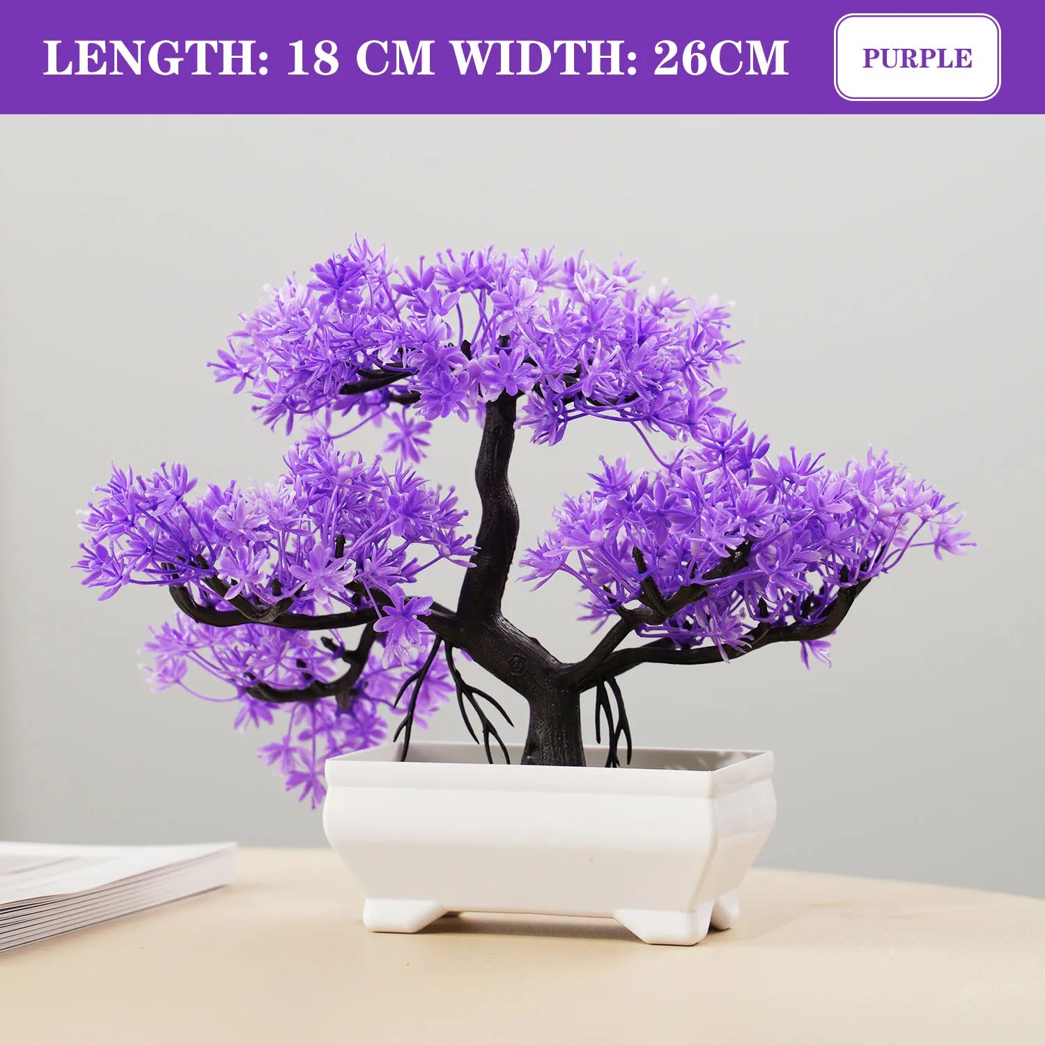 plantes artificielles bonsaï petit arbre décoration intérieure et extérieure - vue 27 sur 32