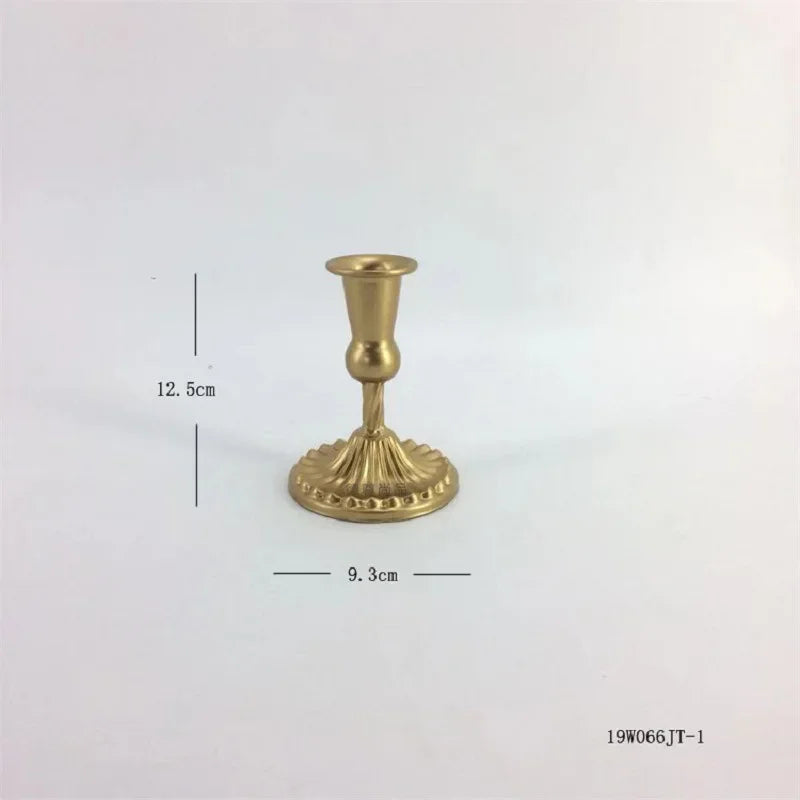 lustre en métal romantique pour décorations de mariage et dîner - vue 16 sur 29