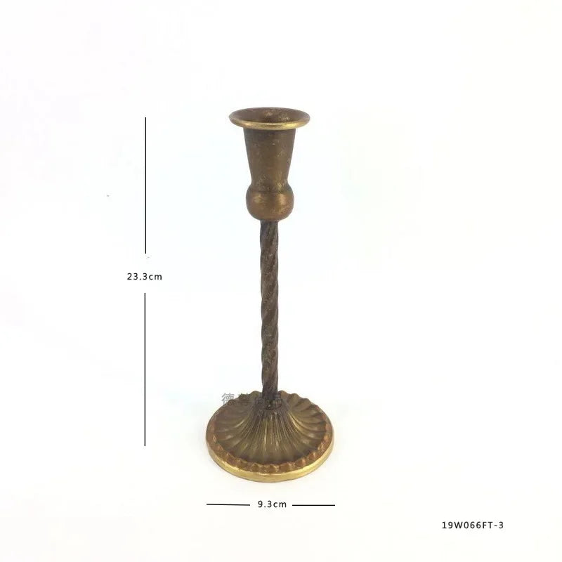 lustre en métal romantique pour décorations de mariage et dîner - vue 15 sur 29