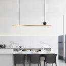suspension led en acier inoxydable pour décoration moderne