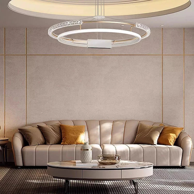 lustre moderne de luxe led pour éclairage intérieur - vue 7 sur 11