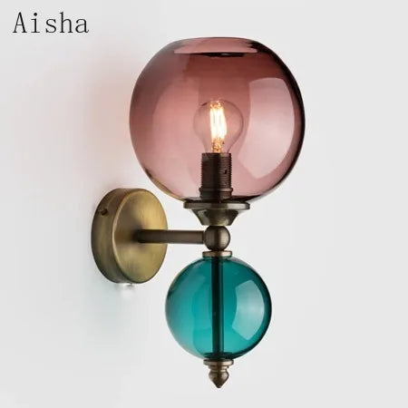 applique murale en verre coloré moderne pour intérieur créatif - vue 7 sur 13