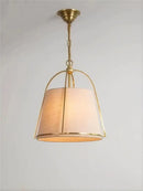 Vintage-Kronleuchter aus Stoff für Bar und Restaurant LED