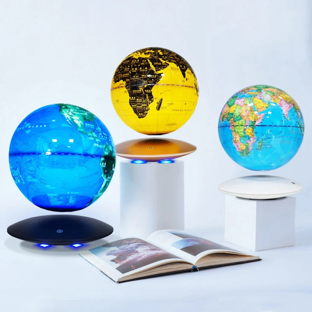 globe flottant rotatif magnétique pour décoration intérieure innovante - vue 8 sur 7