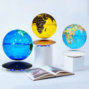 globe flottant rotatif magnétique pour décoration intérieure innovante