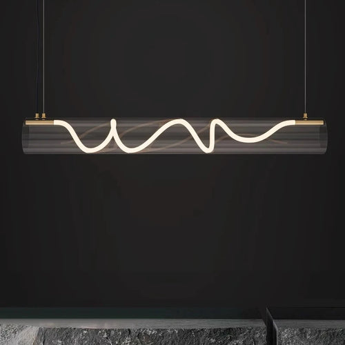 lustre design acrylique pour éclairage décoratif intérieur