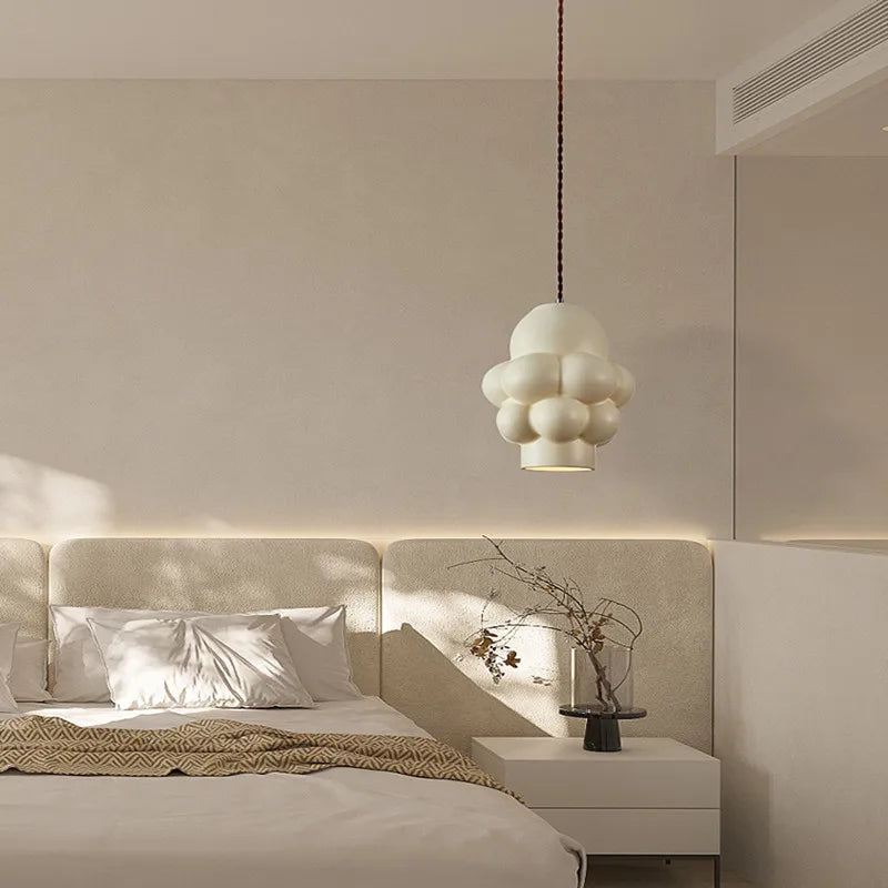 Suspension LED design Nordique Wabi Sabi - vue 7 sur 9