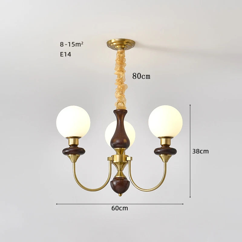 lustre rétro français led suspension luminaires de plafond
