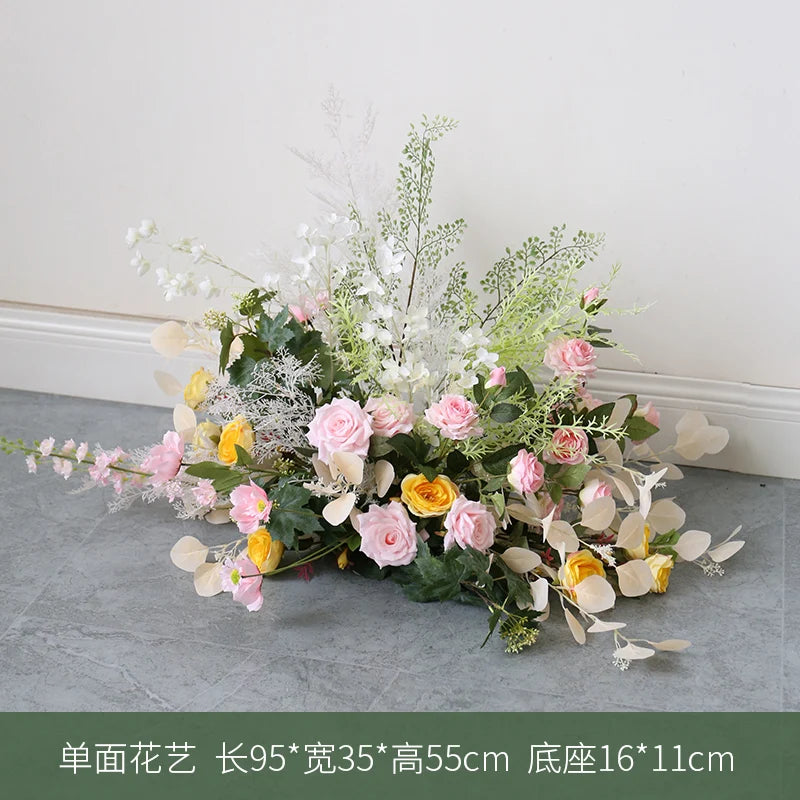 arrangement de fleurs artificielles pour décoration de mariage et événements - vue 11 sur 12