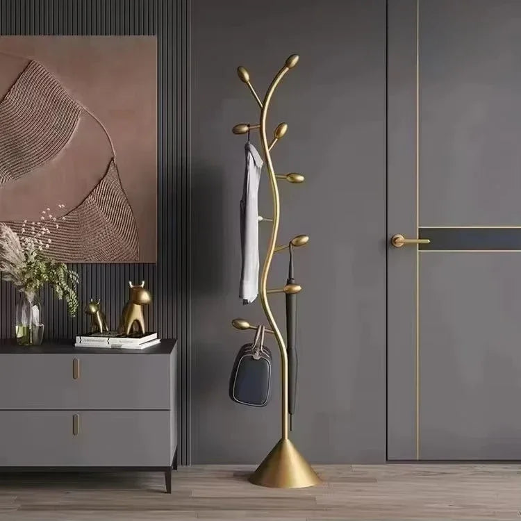 etagère moderne pour vêtements au style industriel élégant - vue 8 sur 10