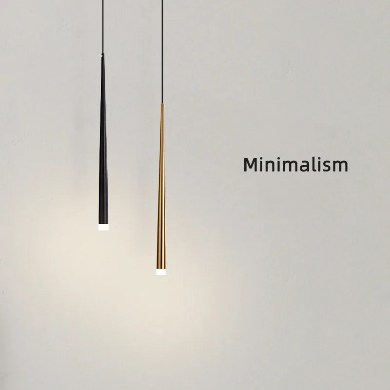 lampes suspendues led design nordique moderne décoratives - vue 2 sur 8