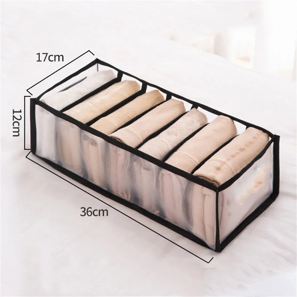 organisateur de vêtements pour rangement de pantalons et sous-vêtements - vue 10 sur 24
