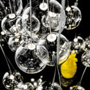 Kronleuchter nordisches Design Minimalistisch Glas mit LED
