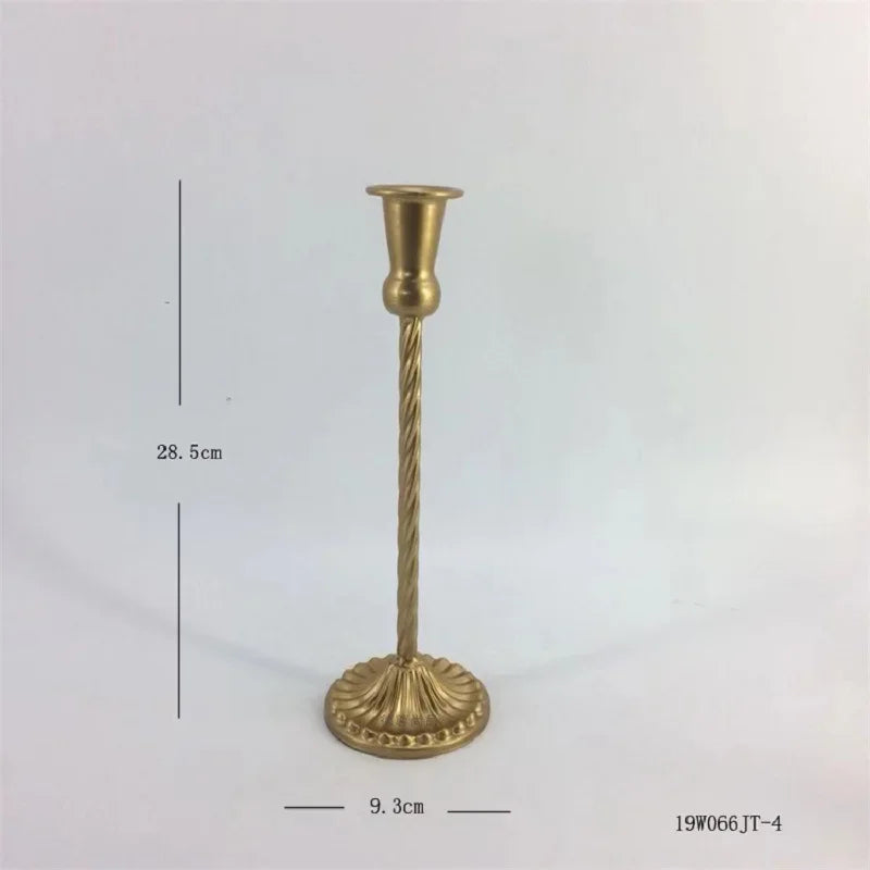 lustre en métal romantique pour décorations de mariage et dîner - vue 24 sur 29