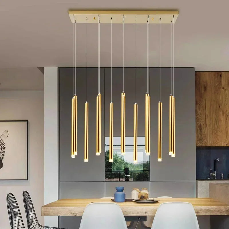 lustre moderne en goutte d'eau pour éclairage intérieur 2024 - vue 4 sur 6