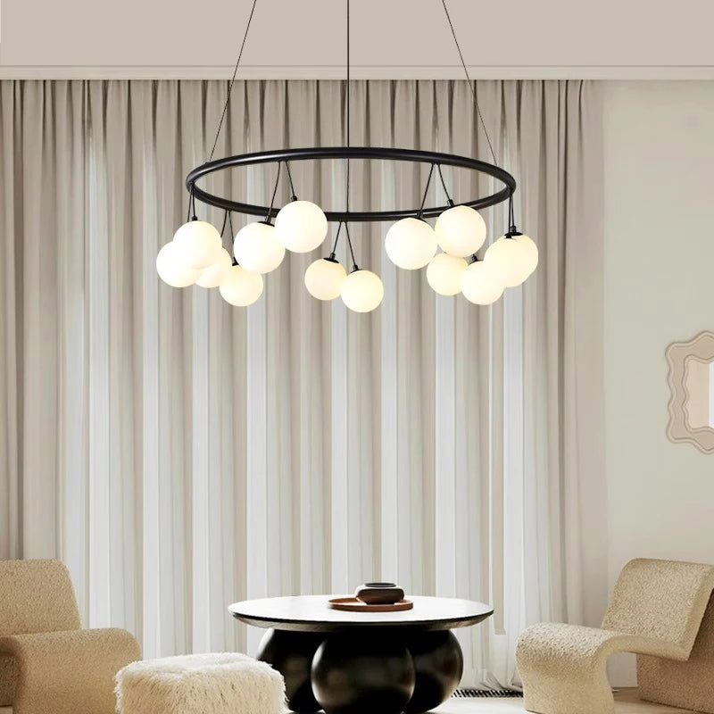 Salon décoration salon chambre décor salle à manger suspension lampe LED lumières pour chambre intérieur lustre éclairage lustres - vue 5 sur 9