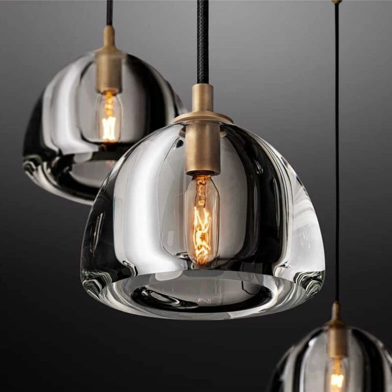 lustre moderne en cristal géométrique pour intérieur luxueux - vue 11 sur 14