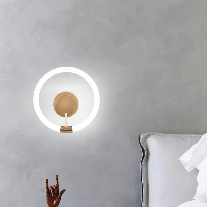 applique murale nordique moderne à led design contemporain pour intérieur - vue 4 sur 7