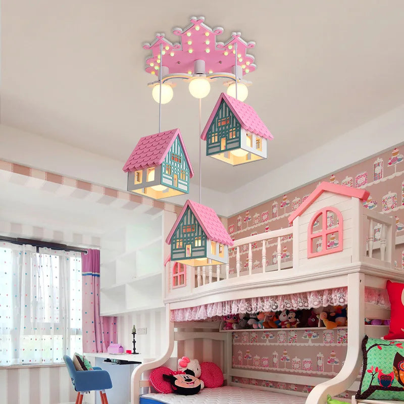 lustre pour chambre d'enfant décorations de noël suspendues - vue 6 sur 8