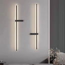LED-Wandleuchte minimalistisch mit künstlerischem Design