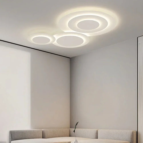 Moderner LED-Deckenleuchte für stilvolle Innendekoration und Design-Leuchten - vue 4 sur 16