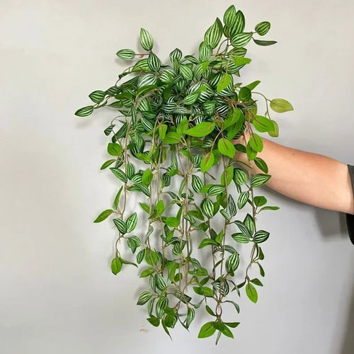 feuilles de pastèque en plastique pour décoration intérieure et extérieure - vue 2 sur 10