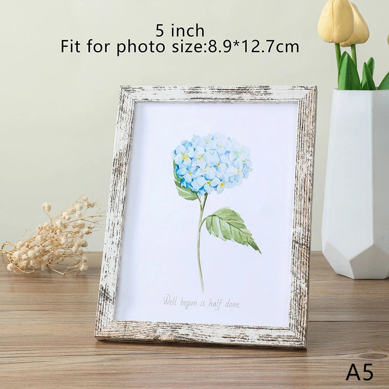 cadre photo en bois suspendu pour décoration et cadeau - vue 17 sur 18