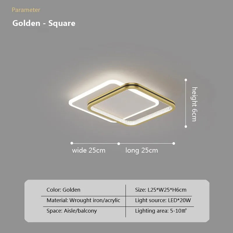 plafonnier moderne led luxueuse décoration intérieure nordique créative