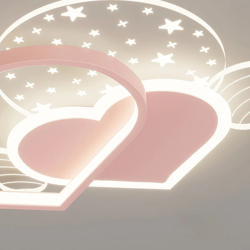 sandyha plafonniers led avec télécommande pour décoration intérieure - vue 7 sur 12