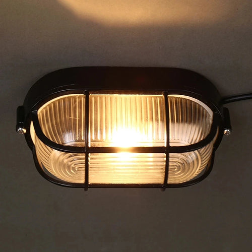 E27 rétro éclairage extérieur LED étanche appliques murales pour jardin cour balcon couloir plafonniers cuivre Vintage applique 220V - vue 6 sur 14