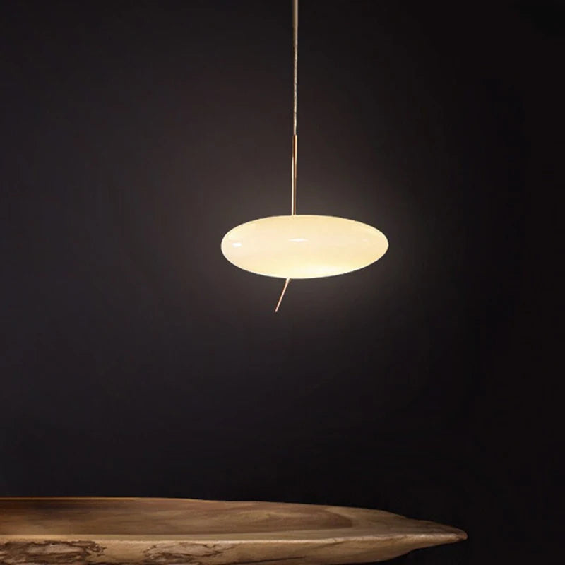 lampe led nordique tactile avec galets de verre décoratif - vue 4 sur 8