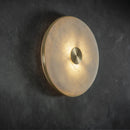Wandleuchte aus spanischem Naturmarmor LED-Luxusleuchte mit Kupfer kreatives Design