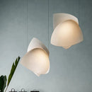 Moderner LED-Kronleuchter Wabi Sabi aus Stoff – Dekorative Beleuchtung