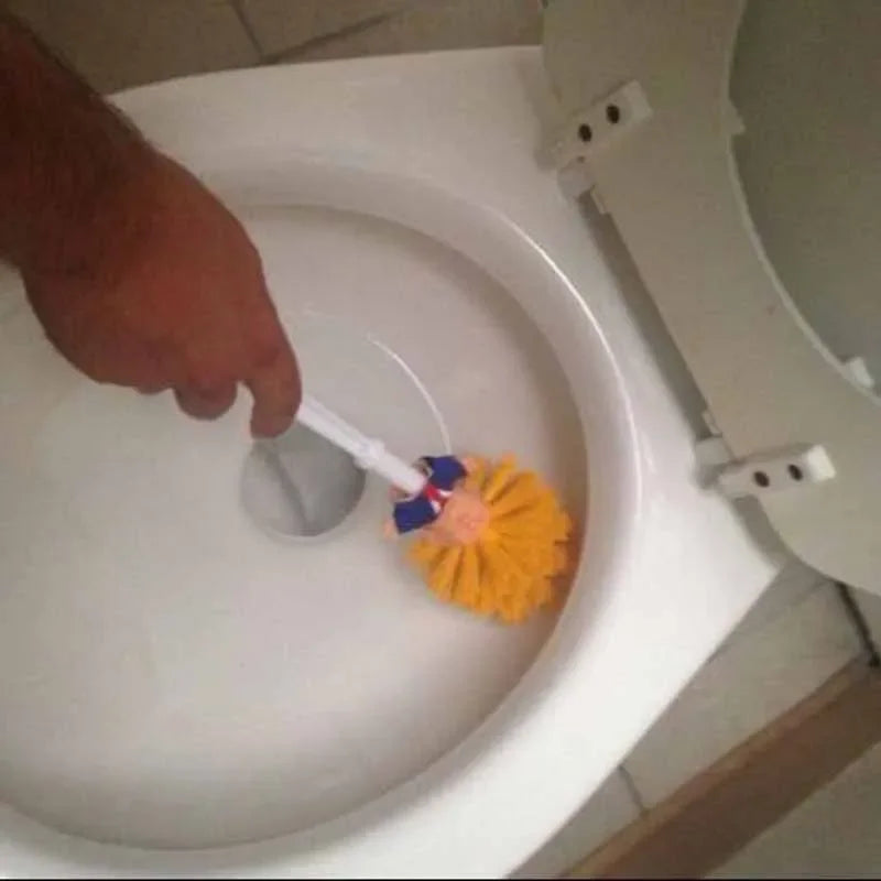 nettoyant créatif brosse ensemble pour toilettes et salle de bain - vue 5 sur 6