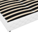 VSOGA 180 X 200CM Multifunctional Flat Bed with Hydraulic Storage, White