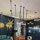 Italienischer Design-Kronleuchter mit LED-Röhrenlampe
