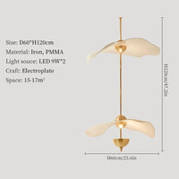 Moderne LED-Pendelleuchte für elegante Inneneinrichtung
