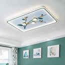 LED-Deckenleuchte im floralen Design für moderne Deckengestaltung