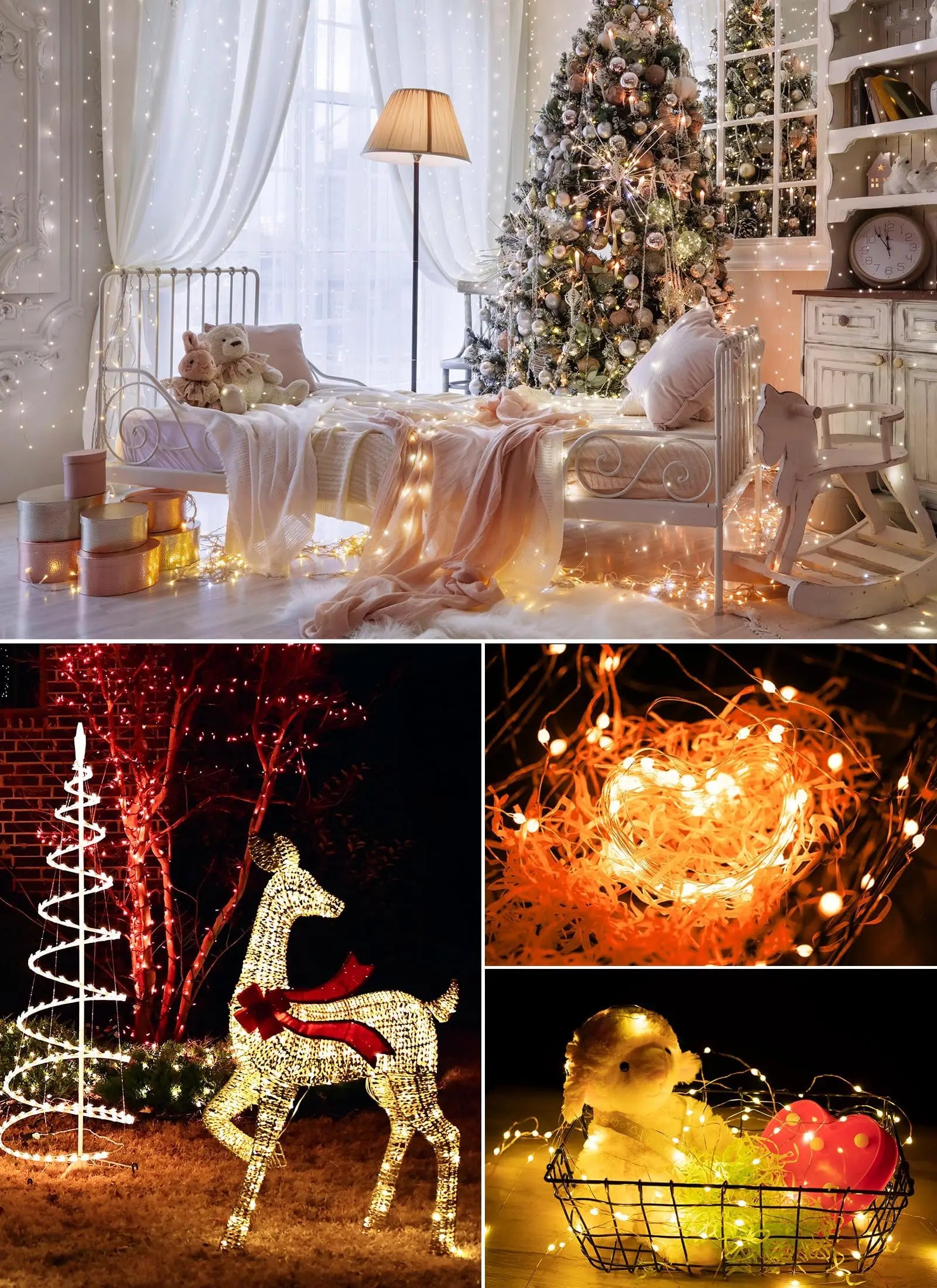 guirlande lumineuse à led avec télécommande pour fêtes et événements - vue 7 sur 6