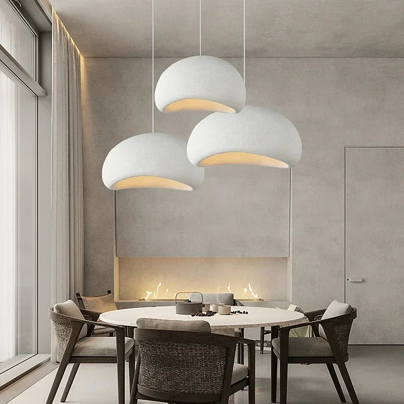 suspension japonaise wabi-sabi design simple pour intérieur - vue 5 sur 30