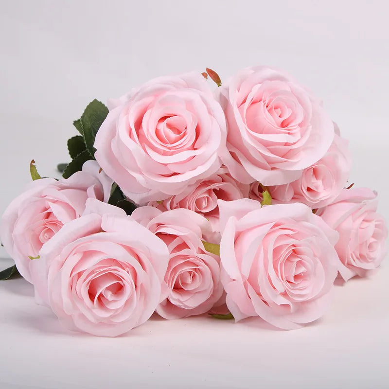 bouquet de roses artificielles pour mariage et décoration intérieure - vue 23 sur 27