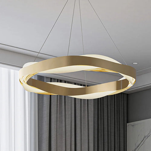 Moderner Kronleuchter Pendelleuchte elegantes Design Innenbeleuchtung - vue 3 sur 13