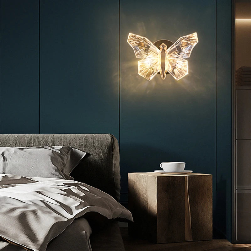 Applique murale LED papillon nordique - vue 3 sur 7