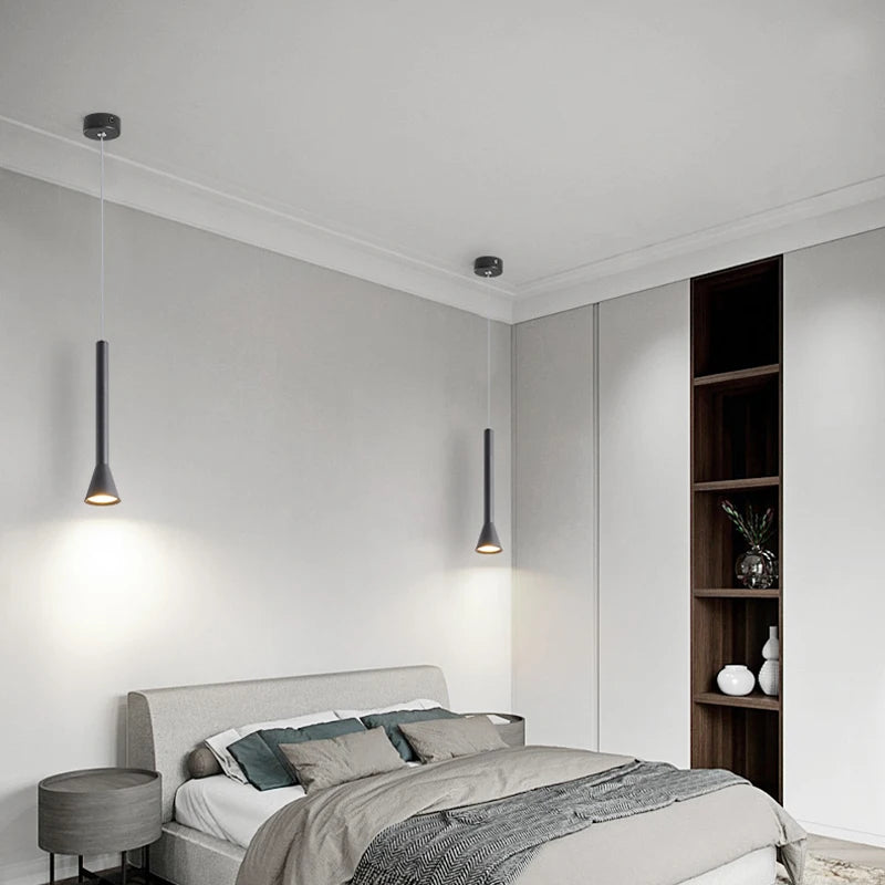 Moderne LED-Pendelleuchte für dekorative Innenbeleuchtung - vue 6 sur 8