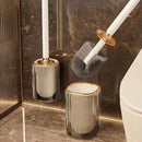 brosse de toilette à long manche pour un nettoyage efficace